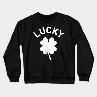 Lucky four leaf clover Crewneck Sweatshirt